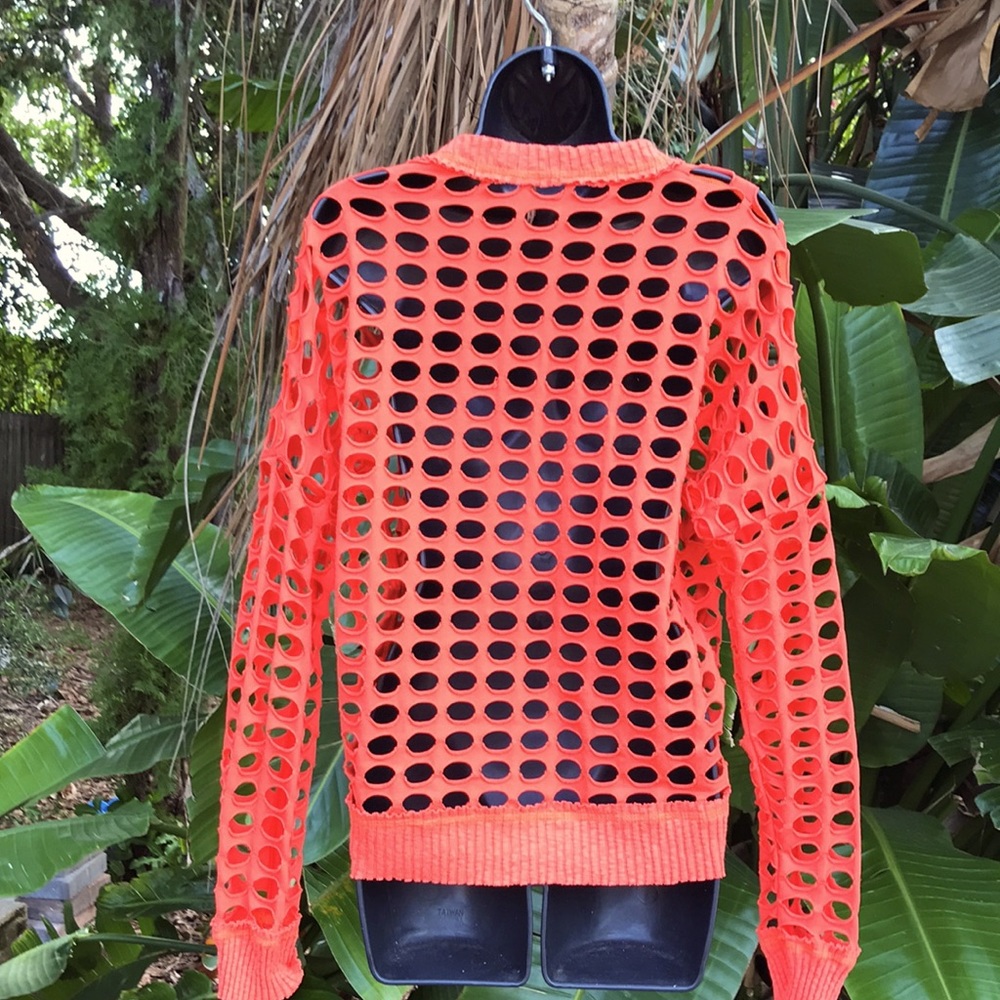 Open knit top - Picture 4 of 7
